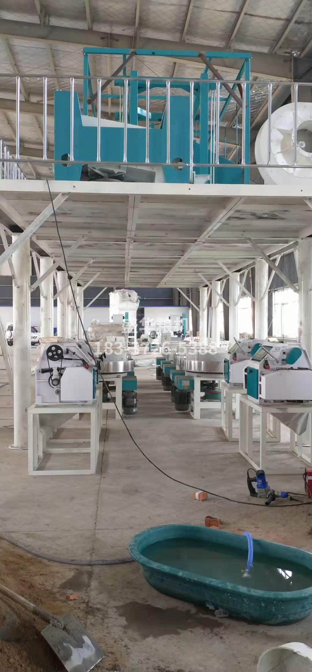 安徽石磨日產40噸面粉機